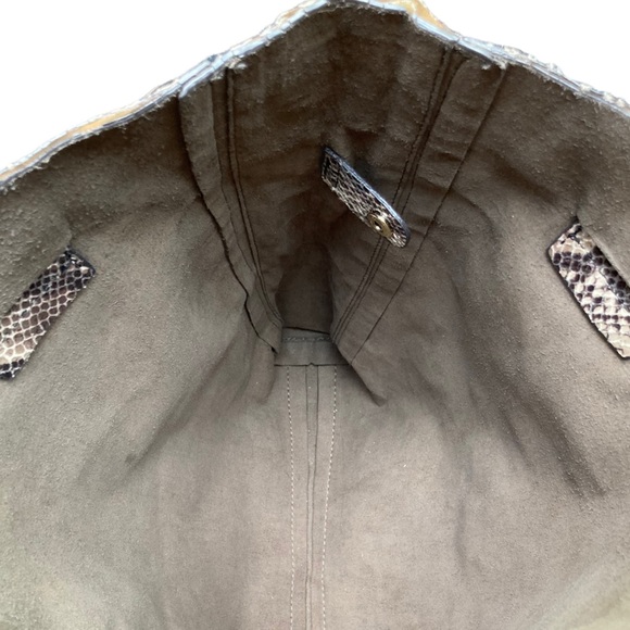 BCBGMaxAzria Snakeskin Tote - Picture 2 of 4